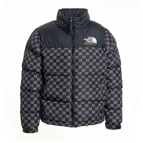 the north face gucci black coat|north face gucci coat women's.